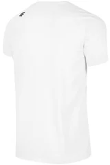 Pánské bílé tričko  4F