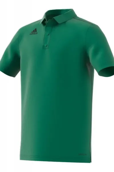 Dětské zelené polo tričko Core 18 Adidas