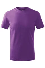 Dětské fialové tričko Basic  Malfini