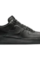 Pánské černé kožené  boty Air Force 1 '07  Nike