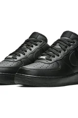 Pánské černé kožené  boty Air Force 1 '07  Nike