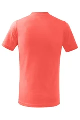 Dětské růžové tričko Basic  Malfini