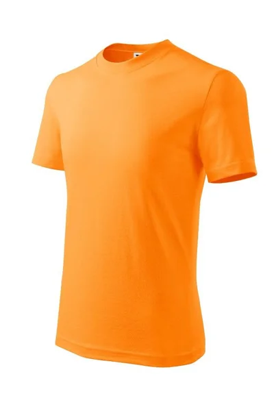 Dětské oranžové tričko Basic  Malfini