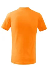 Dětské oranžové tričko Basic  Malfini