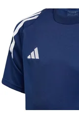Tmavě modrý chlapecký fotbalový dres Adidas