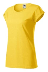 Dámské žluté  tričko Fusion Malfini