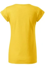 Dámské žluté  tričko Fusion Malfini