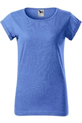 Dámské modré  tričko Fusion  Malfini