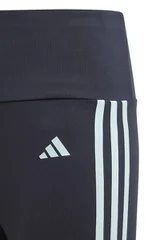 Dívčí černé sportovní legíny Adidas TR-ES 3 Stripes TIG