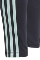 Dívčí černé sportovní legíny Adidas TR-ES 3 Stripes TIG