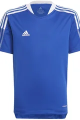 Dětské modré tričko Tiro 21 Tr Jsy Y Adidas