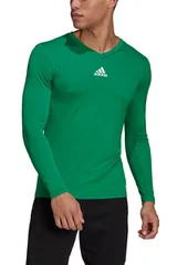 Pánské zelené funkční tričko Team Base Adidas