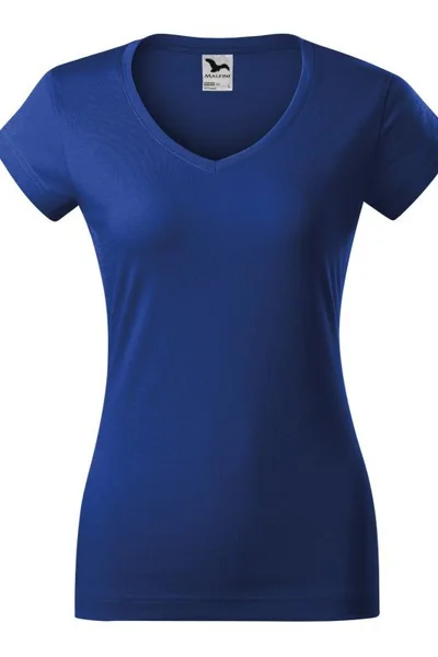 Dámské přiléhavé modré tričko Fit  Malfini