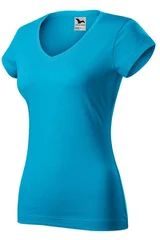 Dámské modré tričko Fit Malfini
