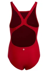 Dívčí červené jednodílné plavky 3 Bars Sol ST  Adidas