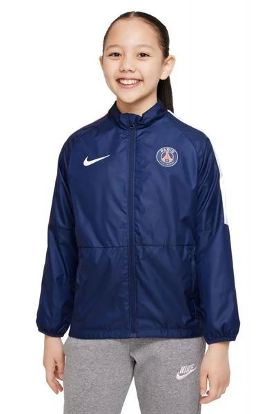 Dětská tmavě modrá bunda PSG Repel Academy Awf Nike