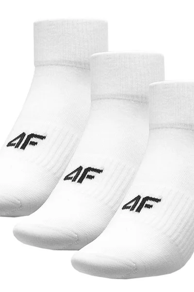 Bílé ponožky 4F (3 páry)