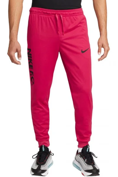 Pánské růžovo-červené tepláky NK Dri-Fit Fc Libero K Nike