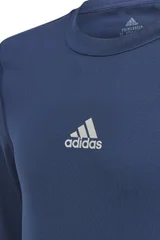 Dětské tmavě modré termo tričko Techfit Compression Adidas