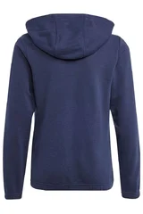 Tmavě modrá dětská mikina s pruhy Adidas