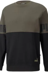 Pánská mikina Power Colorblock Crew  Puma