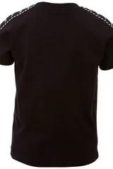 Dětské černé tričko Ilyas  Kappa