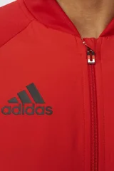 Pánská červená sportovní mikina Condivo 16 Adidas