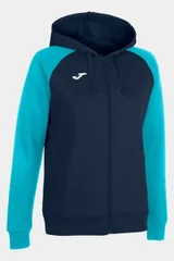 Teplá dámská mikina s kapucí Joma Academy IV Zip-up