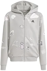 Dětská mikina s kapucí Adidas Biuv Zip Hoodie