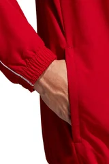 Pánská červená sportovní mikina CORE 18 PRESENTATION  Adidas