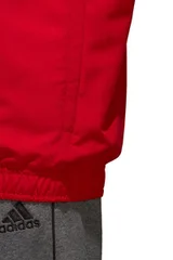 Pánská červená sportovní mikina CORE 18 PRESENTATION  Adidas