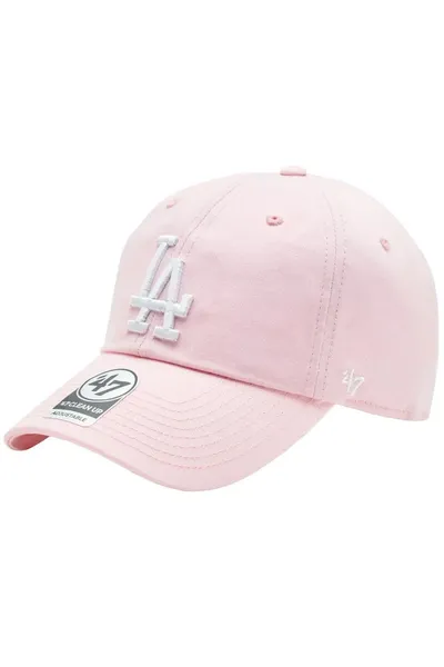Růžová kšiltovka Los Angeles Dodgers Clean Up Cap