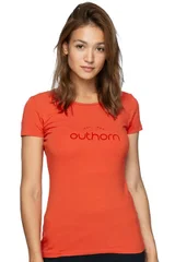 Dámské červené tričko HOZ20 Outhorn