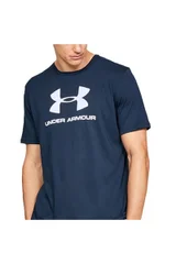 Pánské tmavě modré tričko Sportstyle Logo Under Armour