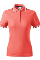 Dámské oranžové polo tričko Focus Malfini