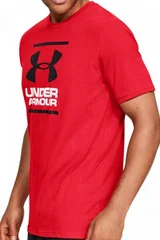 Pánské červené tričko GL Foundation SS T Under Armour