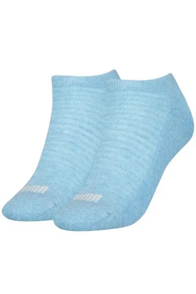 Dámské modré ponožky Sneaker (2 páry)