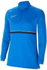 Dámská modrá mikina Dri-Fit Academy  Nike