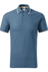 Pánské modré polo tričko Focus Malfini