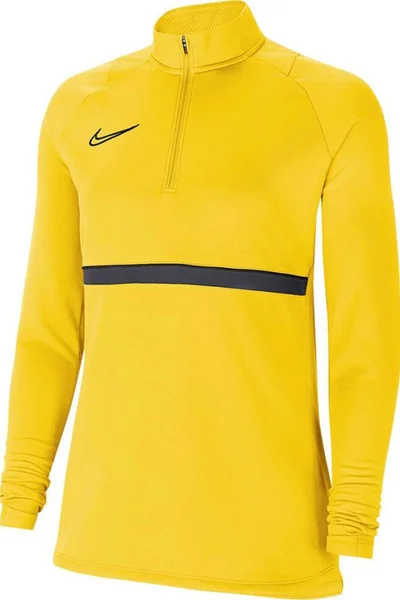 Dámská žlutá sportovní mikina Dri-FIT Academy  Nike