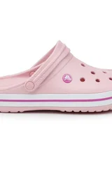Dámské růžové pantofle Crocs Crocband