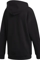 Dámská černá mikina Trefoil Hoodie  Adidas