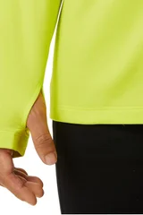 Pánské jasně žluté tričko s dlouhým rukávem S Winter 1/2 Zip Top  Asics