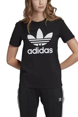 Dámské černé tričko Trefoil  Adidas