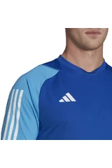 Modré sportovní triko Tiro Competition Jersey ADIDAS