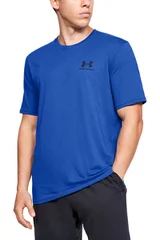 Pánské modré tričko Sportstyle SS Under Armour