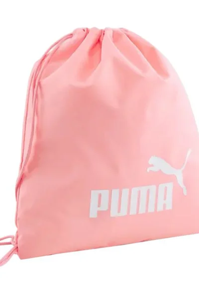 Sportovní růžový vak na záda Puma