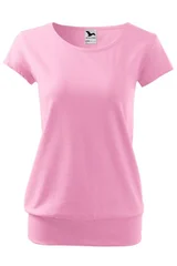Dámské růžové tričko City  Malfini