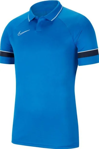 Pánské fotbalové polo tričko s pruhovanými rukávy  Nike