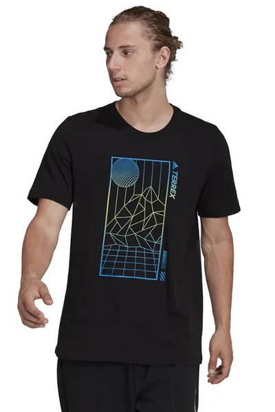 Pánské tričko Terrex Mountain Fun Graphic  Adidas